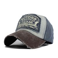 Gorra sport motors racing tipo desgastada