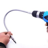 Extensor flexible de puntillas  cromado flexible 30 cm