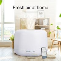 Humificador ultrasónico de aroma de aire por control remoto con 7 luces 