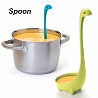 Cucharon con base tipo dinosaurio