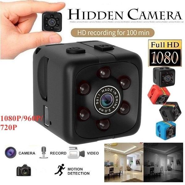 Mini cámara de vigilancia con visión nocturna