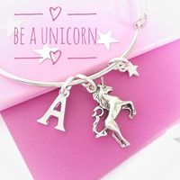 Pulsera con unicornio 