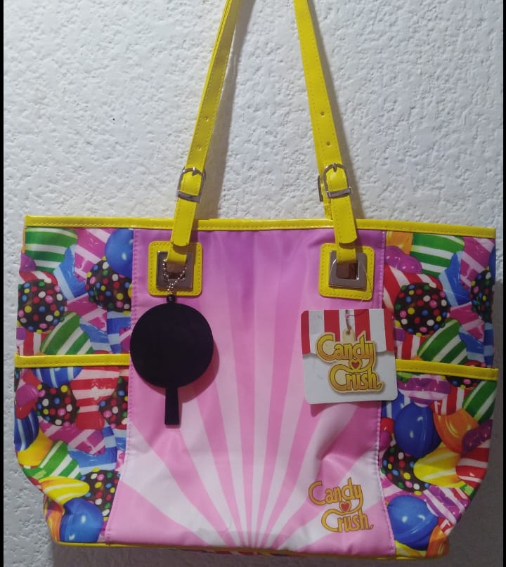 Bolsa juvenil Candy Crush